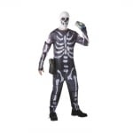 Мъжки карнавален костюм Fortnite Skull Trooper, размер L