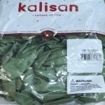 Кръгъл балон  евкалипт пастел, Retro Eucalyptus Kalisan, 30 см, 1 броя