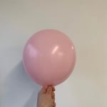 Балон розов макарон 13 см, Kalisan, 1 брой