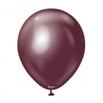Малък балон хром бордо, Mirror Burgundy Kalisan, 13 см, 1 брой