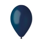 Син балон, тъмносин пастел Navy  30 см G110/102 , Gemar,  пакет 100 броя