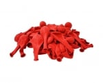 Червени балони пастел 26 см Balonevi, пакет 100 броя