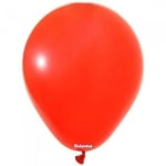 Червени балони пастел 26 см Balonevi, пакет 100 броя