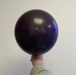 Кръгъл балон синя слива пастел, Plum Kalisan, 48 см,  1 брой