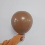 Балони карамелeно кафяв пастел Caramel Brown Kalisan, 30 см, пакет 100 броя