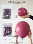Кръгли балони горски плодове, Retro Wild Berry Kalisan, 48 см,  пакет 25 броя