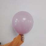 Кръгъл балон розово-лилав пастел, Retro Dusty Rose Kalisan, 48 см, 1 брой
