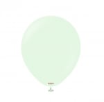 Малък балон бледа мента макарон Pale green 13 см, Kalisan, 1 брой