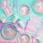 Иридесцентни салфетки Русалка Mermaid Shine, 16 броя