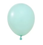 Балон синьо-зелен макарон, аквамарин,  Sea green Balonevi, 26 см, 1 брой