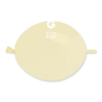 Малки бледожълти балони линк Butter 16 см GL6/103 13 см, Gemar, пакет 100 броя