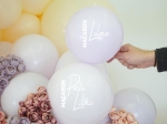 Малки балони макарон люляк Macaron lilac 13 см, Kalisan, пакет 100 броя