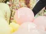 Кръгли балони бледорозов макарон Pale pink 48 см, Kalisan, пакет 25 броя