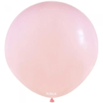 Кръгли светлорозови балони Standart Light pink 48 см, Kalisan, пакет 25 броя