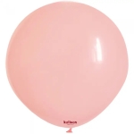 Кръгли балони бебешко розово Standart Baby pink 48 см, Kalisan, пакет 25 броя