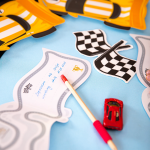 Покана Състезателни коли Рали Racing, 1 брой