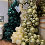 Кръгъл балон тъмнозелен Emerald Green G19/104 48 см, Gemar, 1 брой