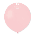 Кръгъл балон розов макарон, розова пудра Powder pink G19/107 48 см, Gemar, 1 брой