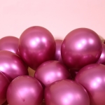 Балон бордо металик 30 см GM110/52 Gemar, 1 брой