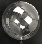 Прозрачен кръгъл балон bubble bobo 18", 1 брой