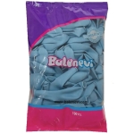 Балон син макарон 30 см Balonevi, 1 брой
