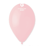 Балони розов макарон, розова пудра Powder pink G90/107 26 см, Gemar, пакет 100 броя