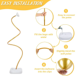 Гъвкава арка за балони във формата на колона, 150 см