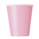 Светлорозови парти чаши Lovely pink, 14 броя
