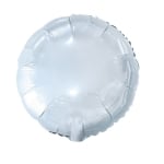 Фолив балон кръг бял, 45 см