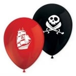 Латексови балони Островът на пиратите, 8 броя
