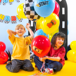 Комплект балони Състезателни коли Рали Racing, 7 броя