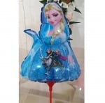 Мини балон Елза Замръзналото Кралство Frozen, с пръчка