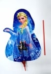 Мини балон Елза Замръзналото Кралство Frozen, с пръчка