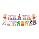 Банер Happy Birthday Пепа и приятели