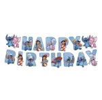 Банер Happy Birthday Лило и Стич Stitch
