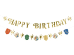 Банери Happy Birthday Хари Потър Harry Potter, 2 х 200 см