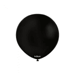 Малки черни балони Standart Black 13 см, Kalisan, пакет 100 броя
