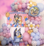 Комплект за украса Бинго Блуи Bluey, плакат и балони