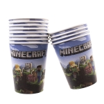 Парти чаши ТНТ Майнкрафт TNT Minecraft, 12 броя