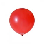 Малки червени балони пастел 13 см Balonevi, пакет 100 броя