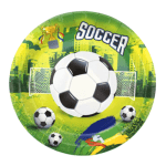 Малки чинийки парти футбол Soccer, 10 броя