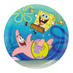 Парти чинийки Спондж Боб Sponge Bob 18 см, 8 броя