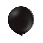 Малък черен балон пастел 12 см Belbal, пакет 100 броя