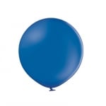 Малък син балон тъмносин пастел 12 см Royal blue Belbal, пакет 100 броя