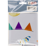 Бял балон цифра 2, с парти декорации, 100 см