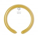 Латексов балон за моделиране злато металик дорато Dorato GM90/74, 1 брой