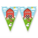 Гирлянд флагчета ферма, село, домашни животни