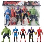 Комплект играчки фигурки Отмъстителите Avengers, 5 броя