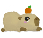 Фолиев балон Капибара, 70 х 60 см