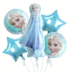 Комплект балони Елза Замръзналото Кралство Frozen, 5 броя